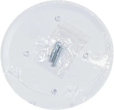 Malibu CBC2 5" Two-Screw White Round Ceiling Box Cover