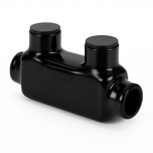 Malibu IC-1 One-Port In-Line Splice Insulated Connector for #4, #2, 1/0, 2/0, 3/0, 250 MCM, 500 MCM, 750 MCM