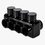 Malibu Knecht™ IC-4 Four-Port Multi-Cable Splice Insulated Connector for#4, #2, 1/0, 2/0, 3/0, 250 MCM, 350 MCM,500 MCM, 600 MCM & 750 MCM