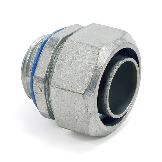 Malibu MLT Metallic Liquid Tight Straight Connector - 1/2" to 4