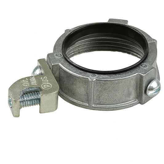 Malibu GBLL Insulated Ground Bushing with Universal Lay-In Lug - 1/2" to 2"