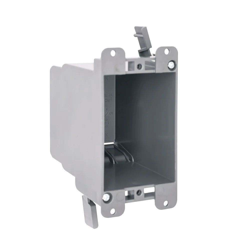 Malibu MapleBox™ P1GT-14 Non-Metallic One-Gang Outlet Box - Old Work, 14 Cubic