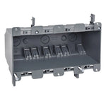 Malibu MapleBox™ P4GT Non-Metallic Four-Gang Outlet Box - Old Work, 69 Cubic