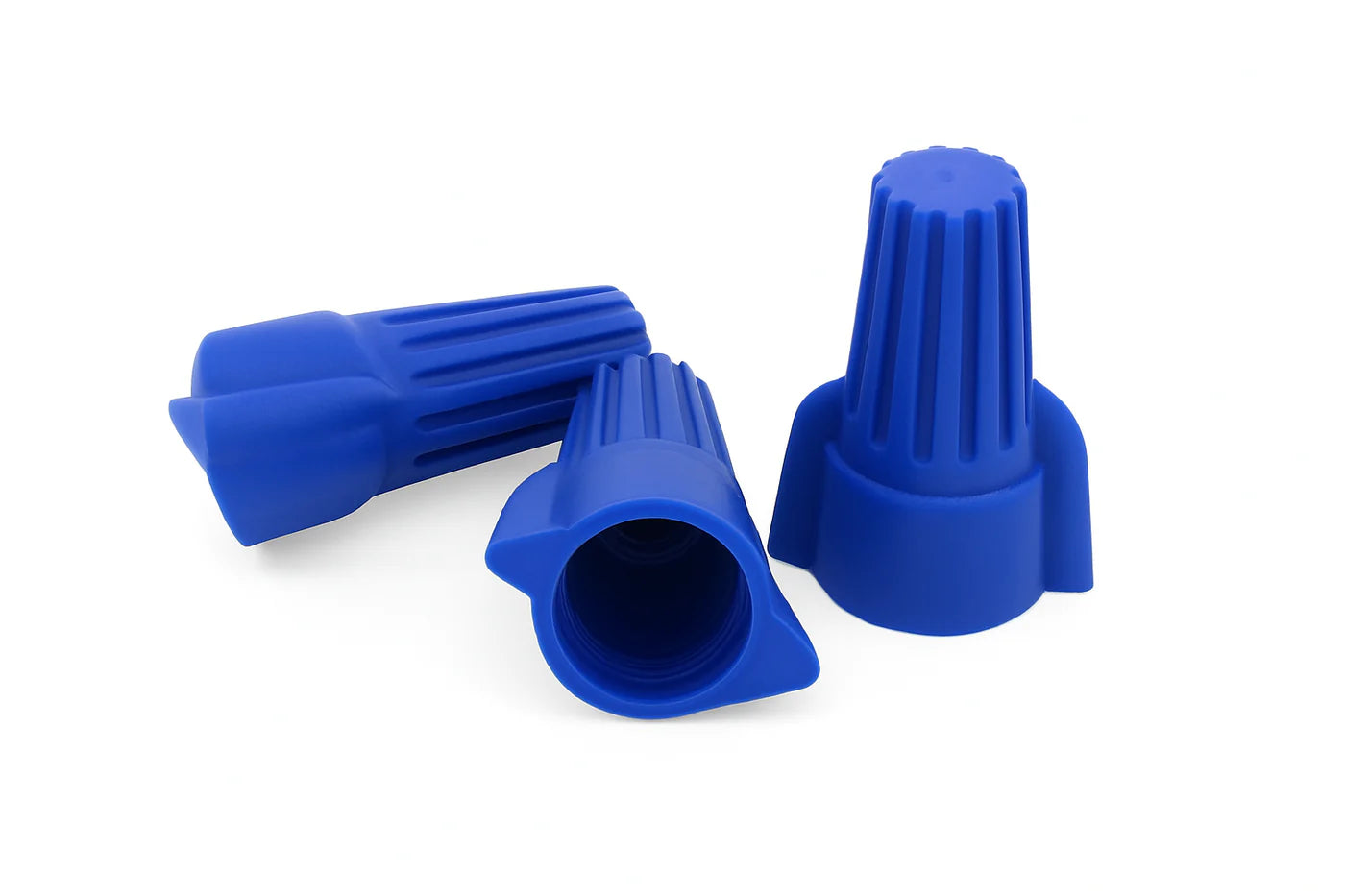 Screw-On Winged Wire Connectors- Tan, Red, Yellow, Blue