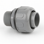 Malibu PowerSeal™ NMLT Non-Metallic Liquid Tight Straight Connector - 1/2" to 2"