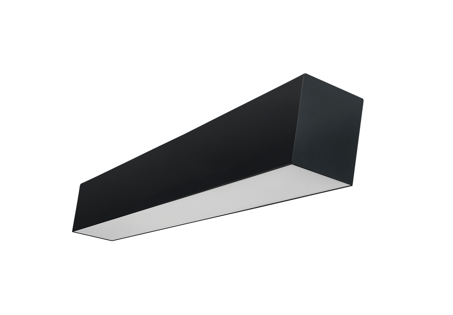 Malibu LightStream™ 2 ft. LED Linear Light - Selectable Wattage & Color, Suspended Up/Down Lighting (6 - Pack, Black) - Malibu