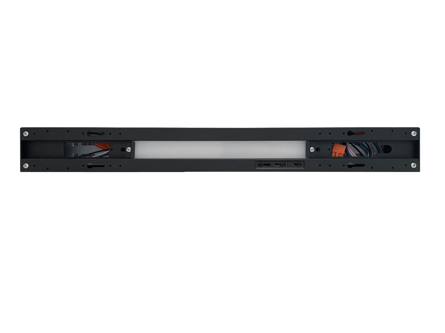 Malibu LightStream™ 4 ft. LED Linear Light - Selectable Wattage & Color, Suspended Up/Down Lighting (4 - Pack, Black) - Malibu
