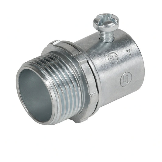 Malibu Knecht™ EMT Steel Set Screw Connector – 1/2" to 4" Sizes Available