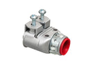 Malibu Knecht™ MCS2S-38 3/8" Duplex Snap-In AC/MC Connector with Insulated Throat