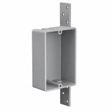 Malibu MapleBox™ P1GSB-8 Non-Metallic One-Gang Shallow Outlet Box with Side Bracket – New Work, 8 Cubic