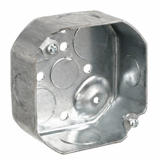 Malibu Atlas™ 4RDB-MKO 4O Octagon Electrical Box with MKO, 2-1/8" Deep