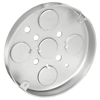 Malibu Knecht™ 4" Round Metal Ceiling Pancake Box – 1/2" Deep