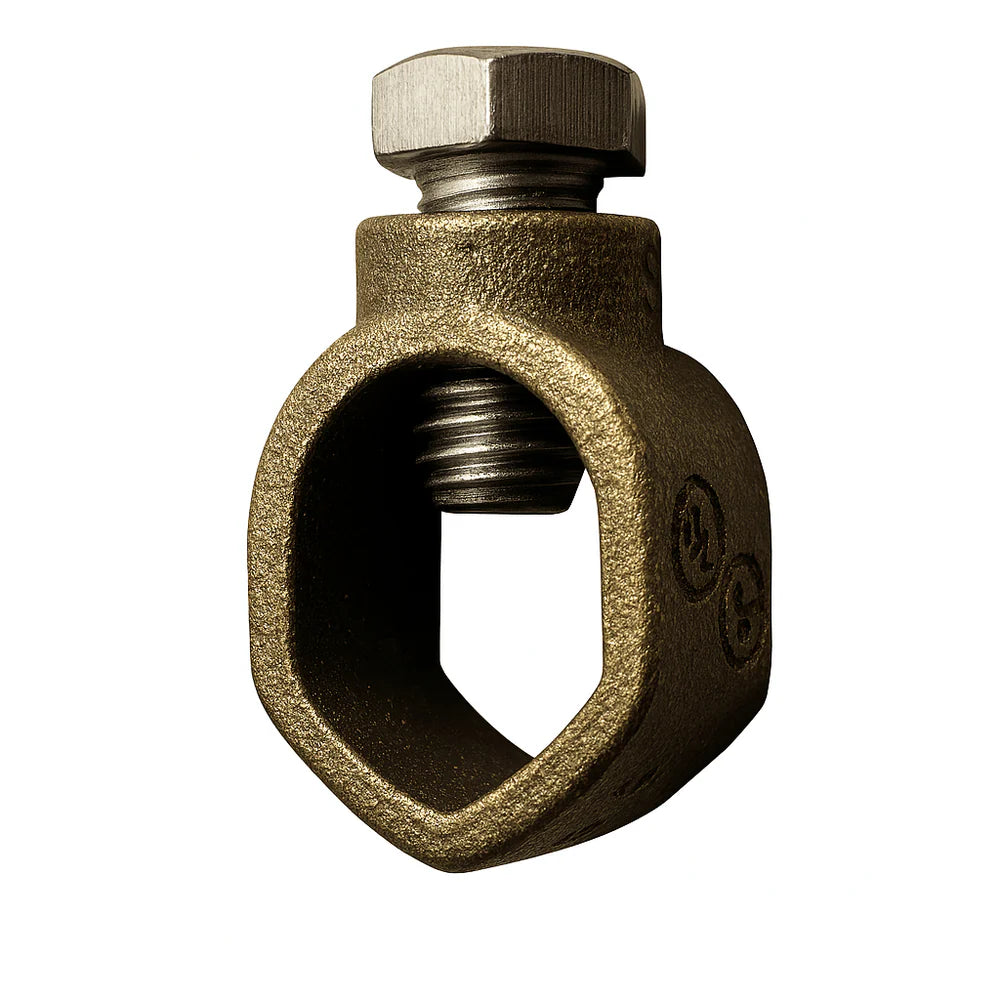 Malibu Knecht™ Acorn Rebar Ground Rod Clamps – 1/2" to 3/4"