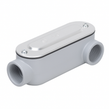 Malibu Knecht™ LL Threaded Conduit Body with Cover & Gasket – 1/2" to 2"
