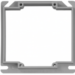 Malibu MapleBox™ P42C-58 Two-Gang 5/8" Raised Square Cover, 7.4 Cubic