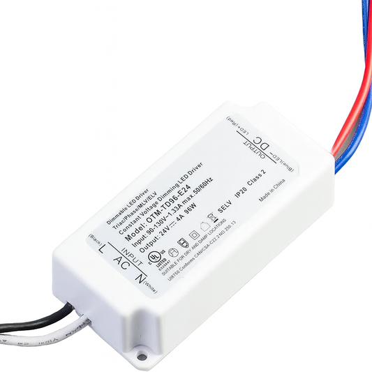 Malibu MT-96W-24V 24V 96W Class 2 TRIAC Dimmable LED Driver