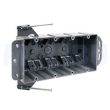 Malibu MapleBox™ P4GN Non-Metallic Four-Gang Outlet Box - New Work, 55 Cubic