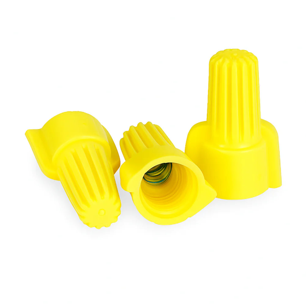 Malibu WNT Screw-On Winged Wire Connectors - Tan, Red, Yellow, Blue