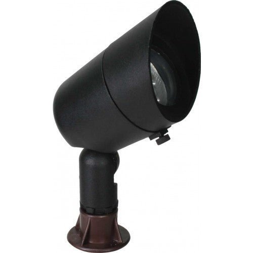 Cast Aluminum LED Spot Light - 5W, 3000K MR16 Lamp Included - Malibu