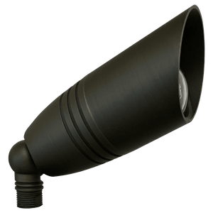 Cast Brass Architectural LED Spot Light - 5W, 3000K MR16 Lamp Included - Malibu