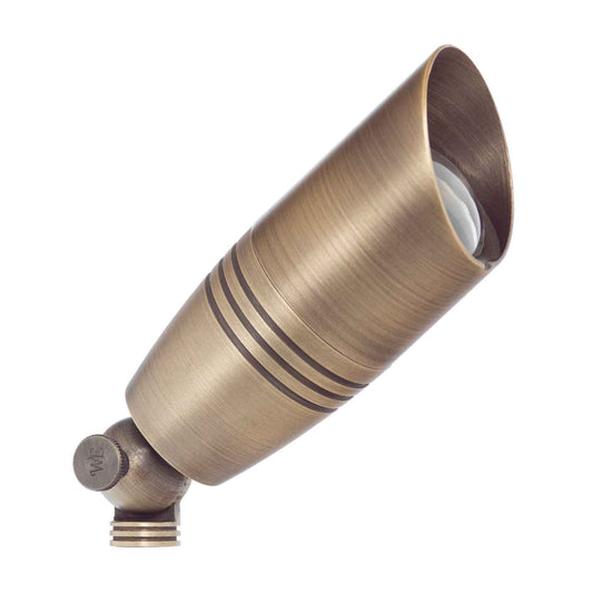 Cast Brass Architectural LED Spot Light - 5W, 3000K MR16 Lamp Included - Malibu