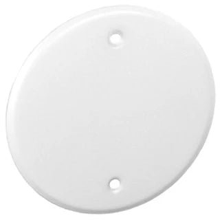 Malibu CBC2 5" Two - Screw White Round Ceiling Box Cover - Malibu