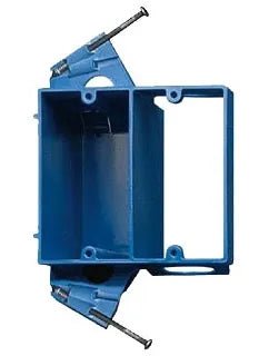 Malibu LVN2 - DV Non - Metallic 2 - Gang New Work Dual - Voltage Box/Bracket, 18 Cubic - Malibu
