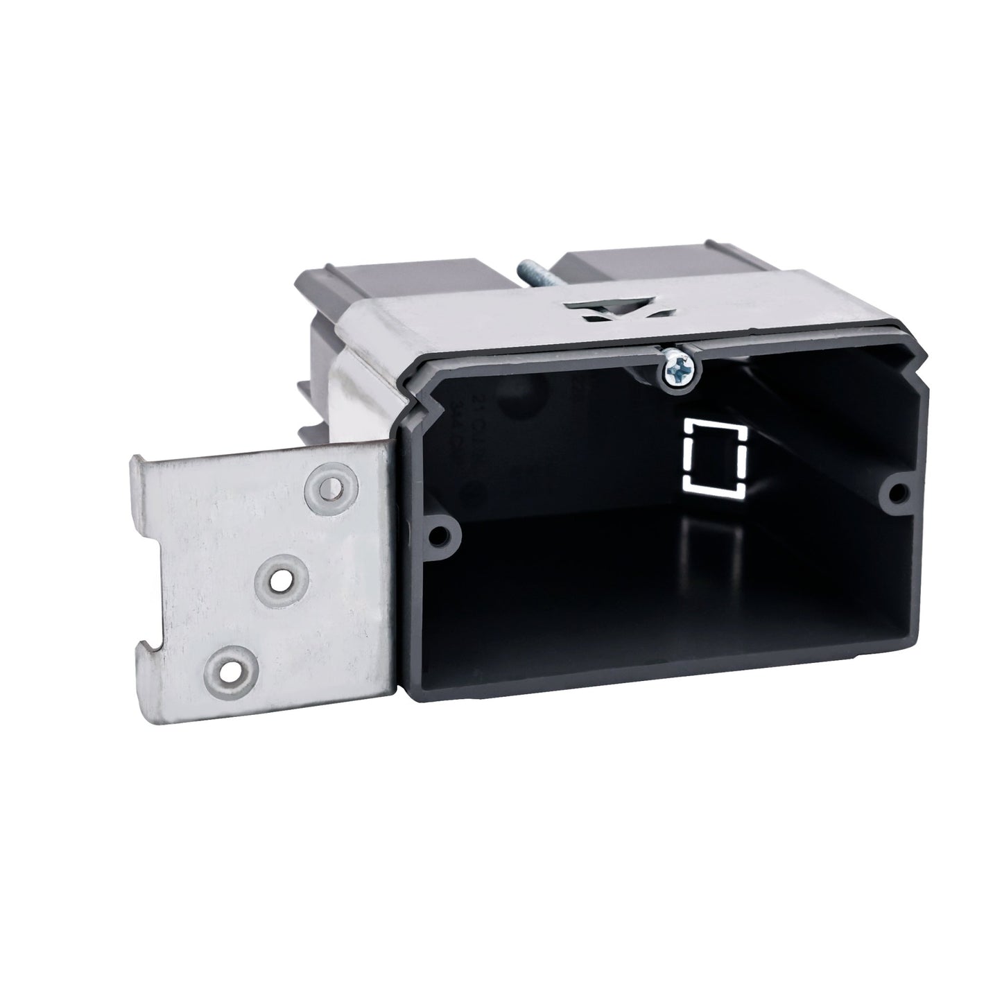 Non-Metallic One-Gang Adjustable Horizontal Wall Box - New Work, 21 Cubic - Malibu