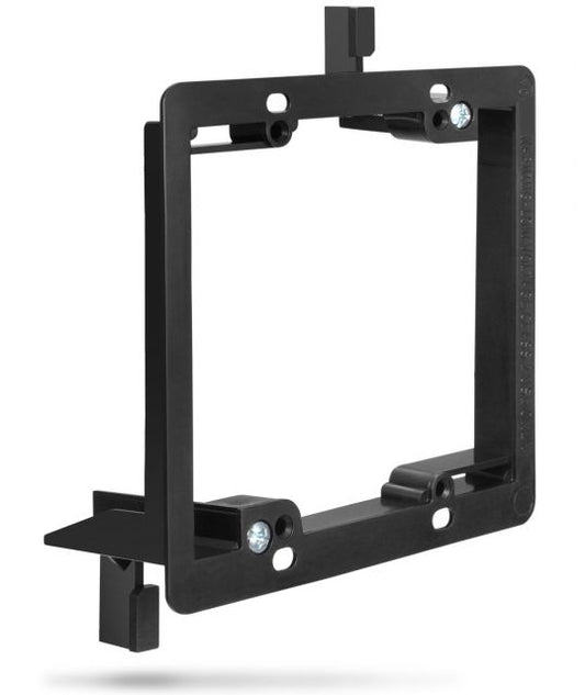 Two-Gang Low Voltage Mounting Bracket, Old Work - Malibu